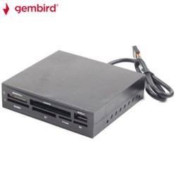 GEMBIRD INTERNAL USB CARD READER/WRITER BLACK