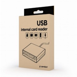 GEMBIRD INTERNAL USB CARD READER/WRITER BLACK