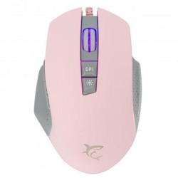 WHITE SHARK RGB GAMING MOUSE GARETH 6400 DPI PINK