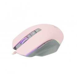 WHITE SHARK RGB GAMING MOUSE GARETH 6400 DPI PINK
