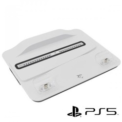 WHITE SHARK PS5 COOLING PAD + 2 CHARGING DOCK GUARD