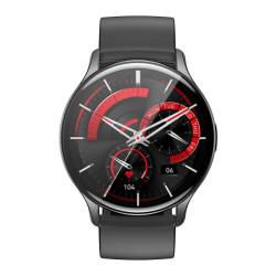 Hoco Y15 Aluminium Smartwatch με Παλμογράφο (Μαύρο)