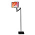 XO Phone/Tablet Floor Stand C137 (Black) – Ρυθμιζόμενη Βάση Δαπέδου για Smartphone & Tablet