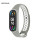 Λουράκι Σιλικόνης Sonique Sport για Xiaomi Mi Band 7 Γκρι / Λευκό 