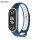 Λουράκι Σιλικόνης Sonique Sport για Xiaomi Mi Band 7 Σκούρο Μπλε / Λευκό 